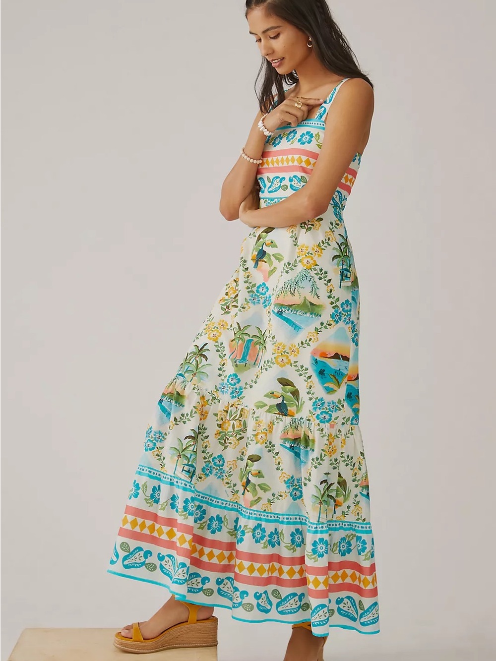 Farm Rio X Anthropologie Maxi Dress